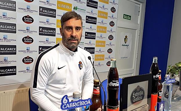 Jon Pérez Bolo, en rueda de prensa. 