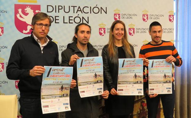 Presentación del evento en la Diputación de León.