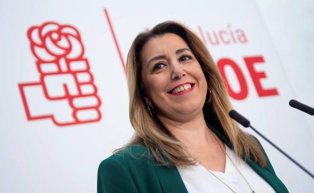 La secretaria general del PSOE-A, Susana Díaz.