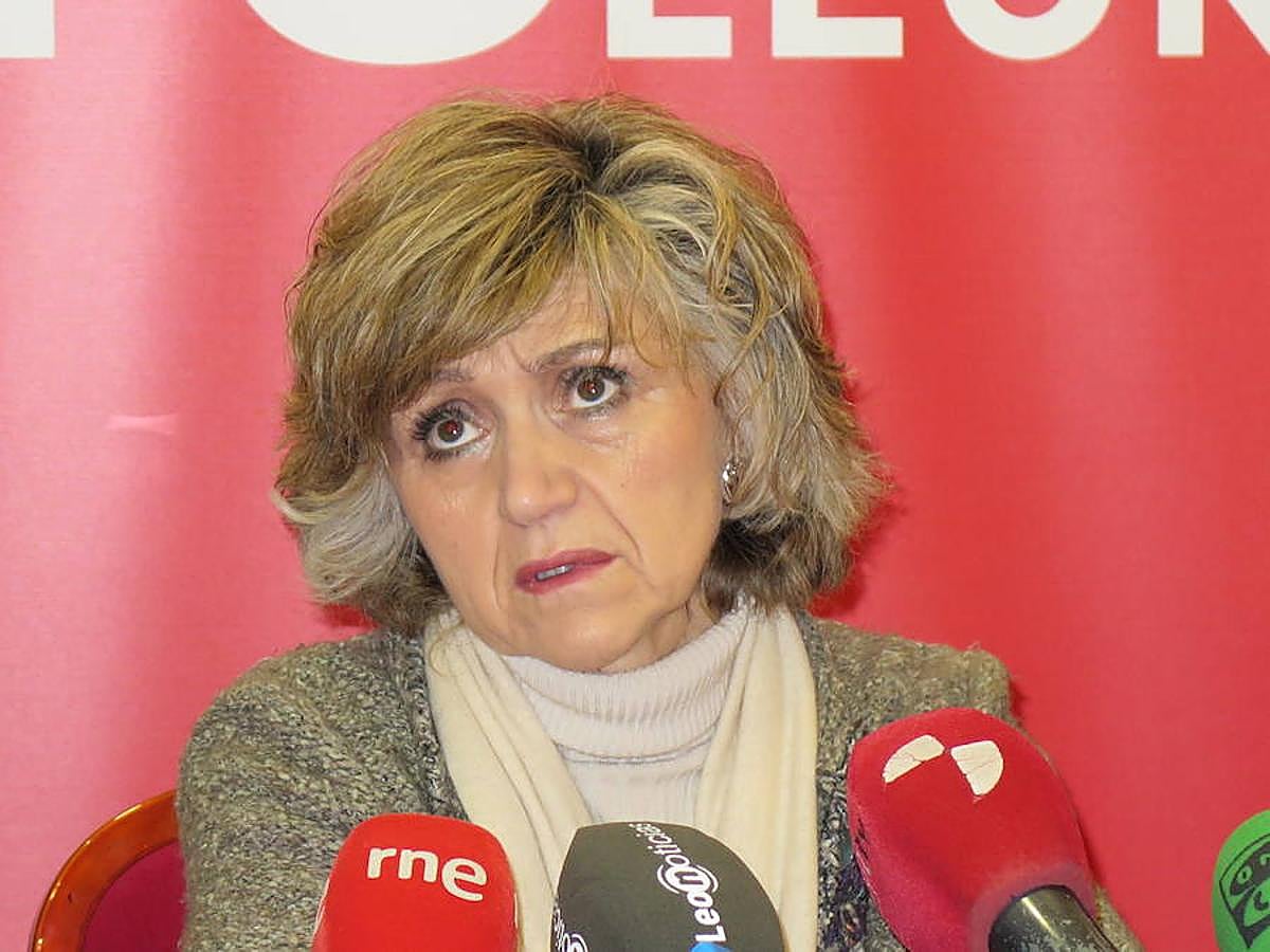 Fotos: La ministra de Sanidad, María Luisa Carcedo, en León