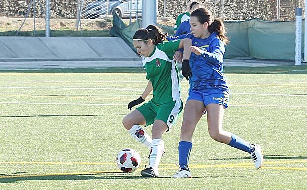 Un lance del partido. 