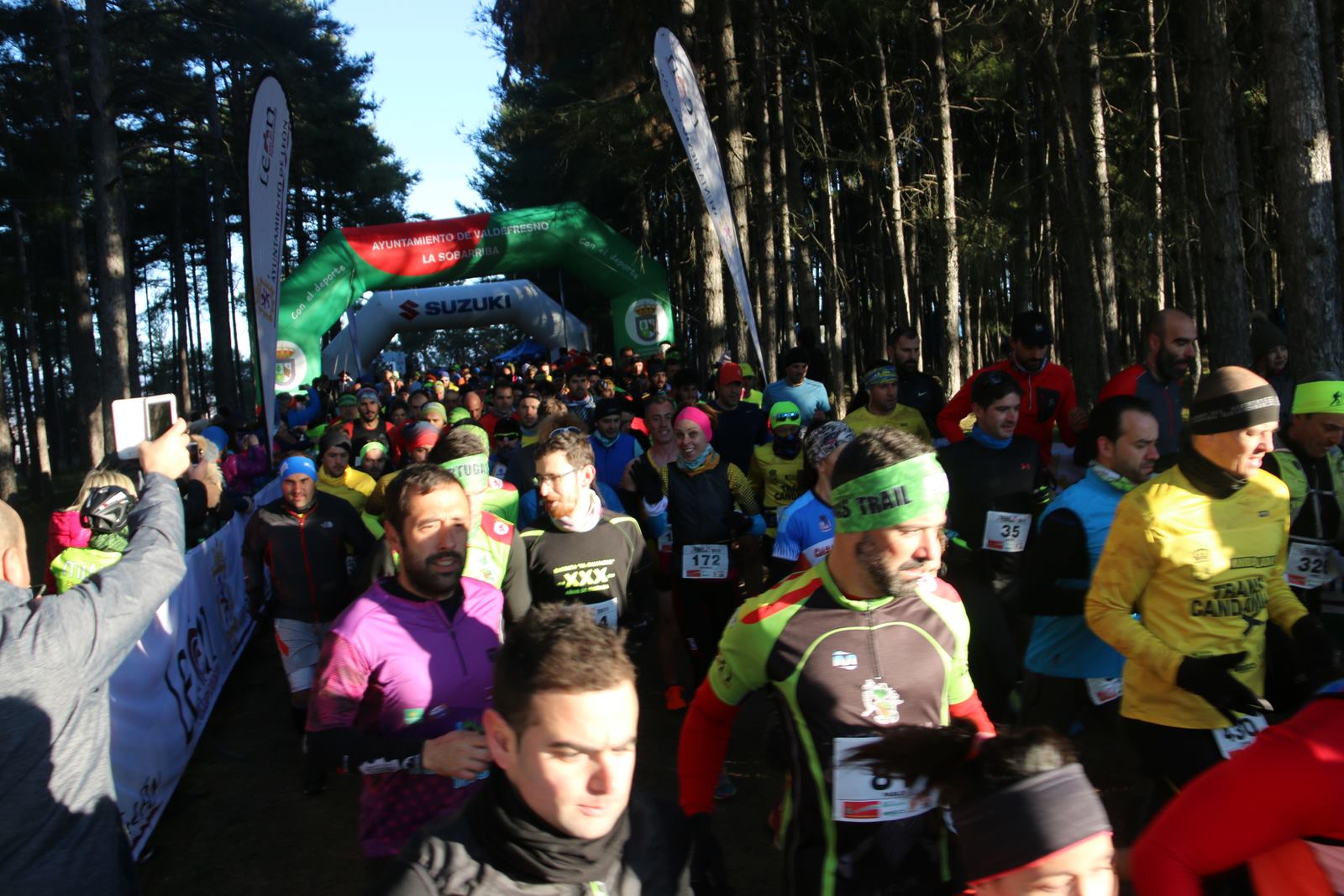 Imágenes de la salida de la Transcandamia 2019