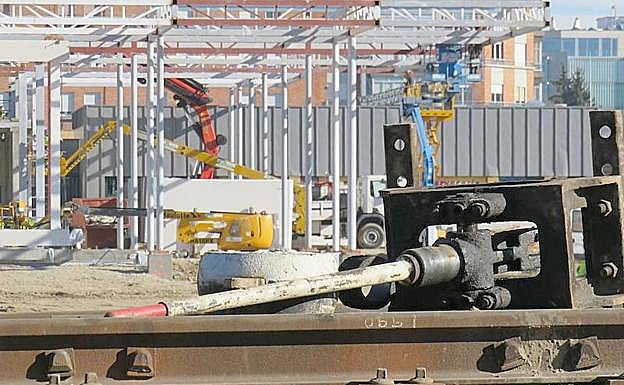 Imagen de la ampliación de la estación de tren de León.