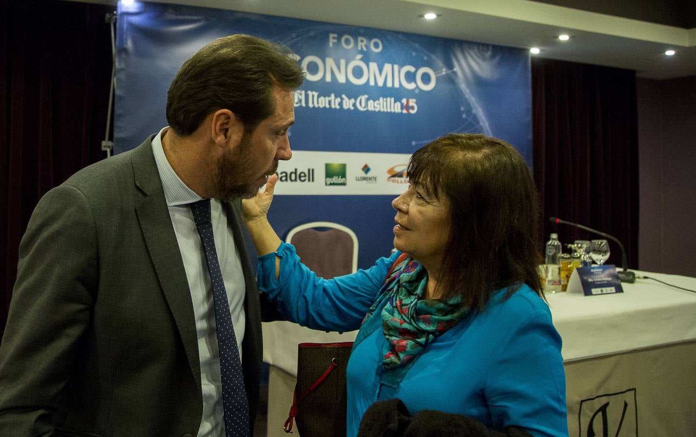 Fotos: Cristina Narbona en el Foro Económico de El Norte