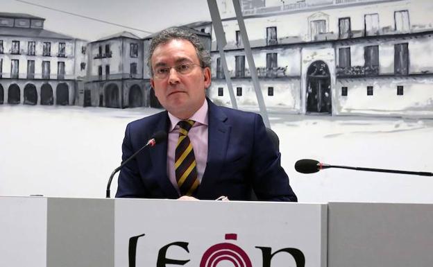 Fernando Salguero, portavoz del equipo de gobierno del Ayuntamiento de León. 