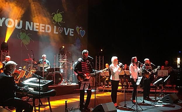 Uno de los momentos del espectáculo.