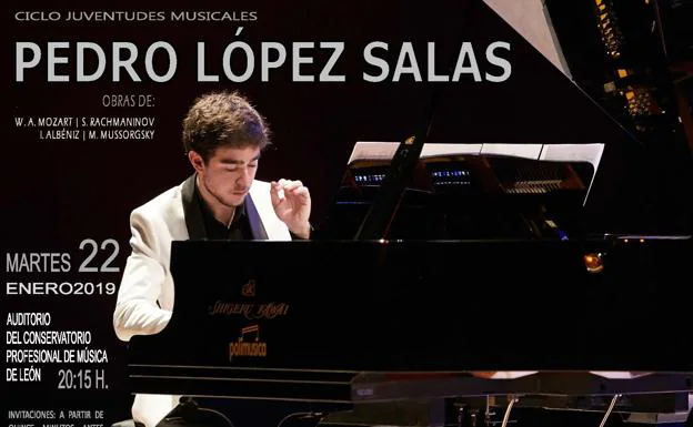 El pianista Pedro López Salas ofrece un concierto en el Conservatorio de León