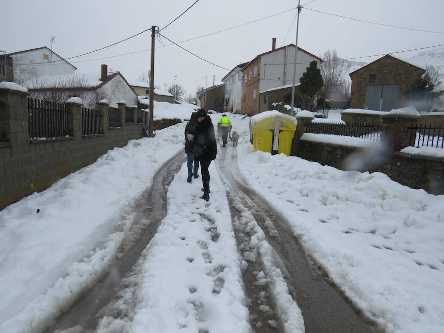 Fotos: León, bajo la nieve... y la lluvia