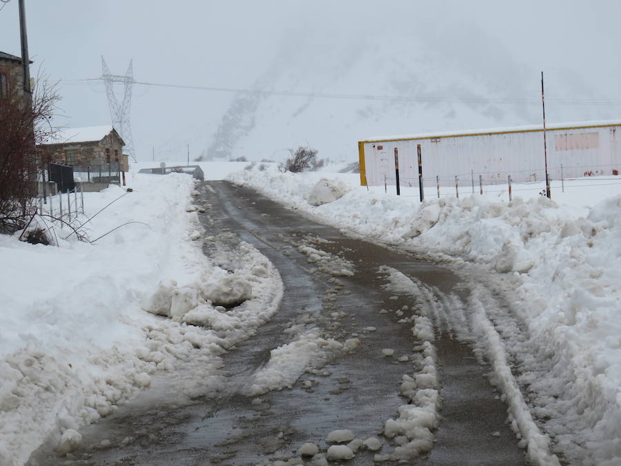 Fotos: León, bajo la nieve... y la lluvia