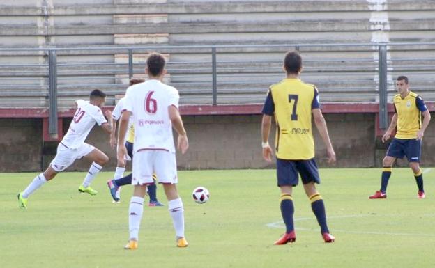 Imagen del partido en la primera vuelta.