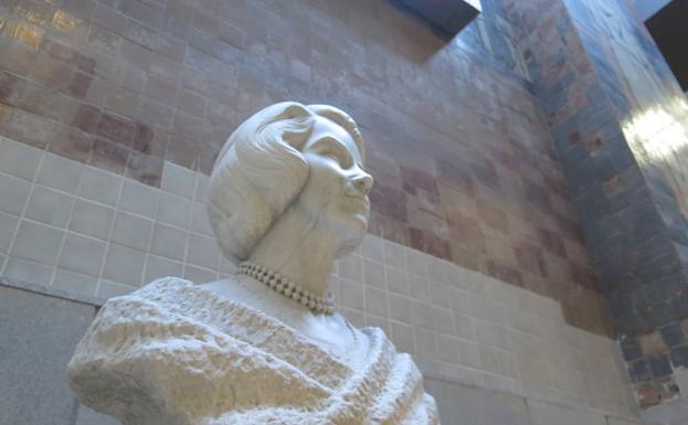 Busto de la Reina Sofía. 