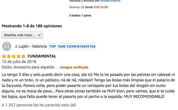 Debes comprarte esta afeitadora. La razón, la genial recomendación de un usuario