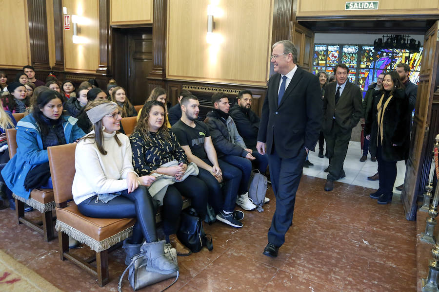 Fotos: Los nuevos Erasmus llegan a León