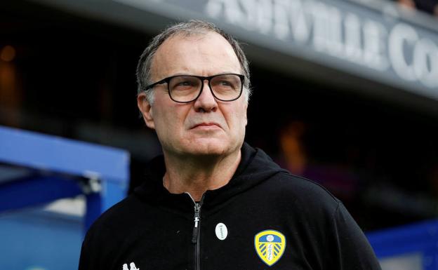 Marcelo Bielsa, entrenador del Leeds. 