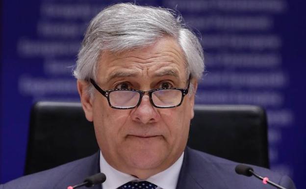 El presidente del Parlamento Europeo, Antonio Tajani.