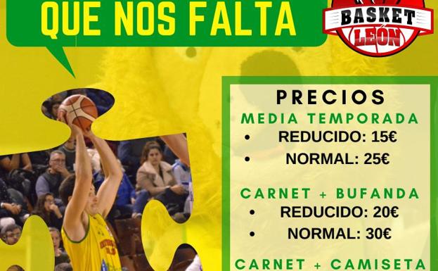 Basket León abre su campaña de abonados de media temporada