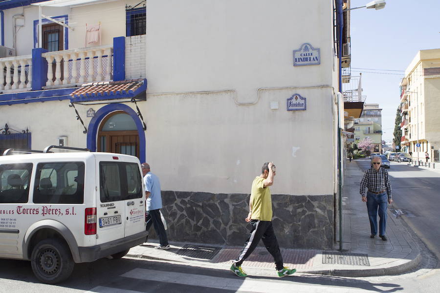 Calle dedicada al general Kindelán en Granada.