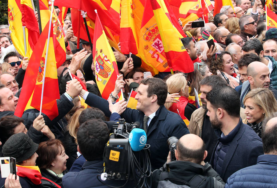 Fotos: Concentración en Madrid bajo el lema &#039;Por una España Unida ¡Elecciones ya!&#039;