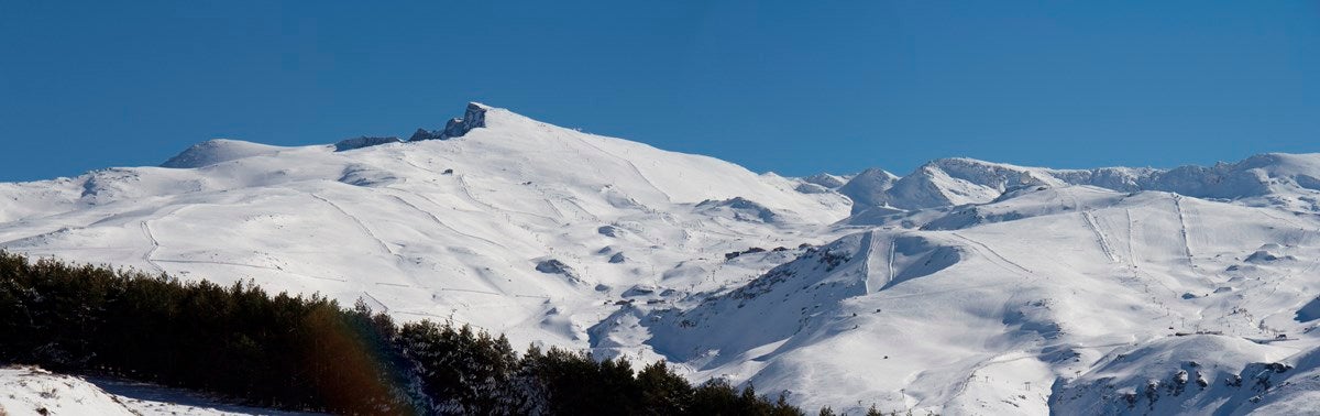 En el sur de España se superan los 100 kilómetros de superficie esquiable