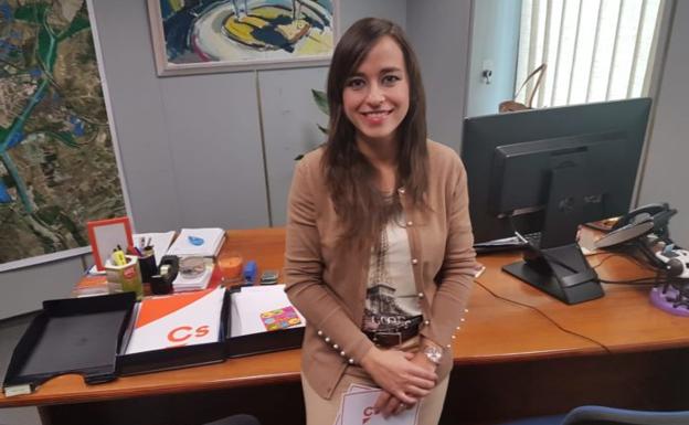 Gemma Villarroel, portavoz municipal de Cs.