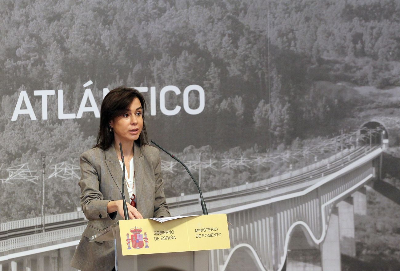 El consejero de Fomento de Castilla y León, Juan Carlos Suárez-Quiñones acude al acto de presentación del Corredor Atlántico que preside el ministro de Fomento José Luis Ábalos.