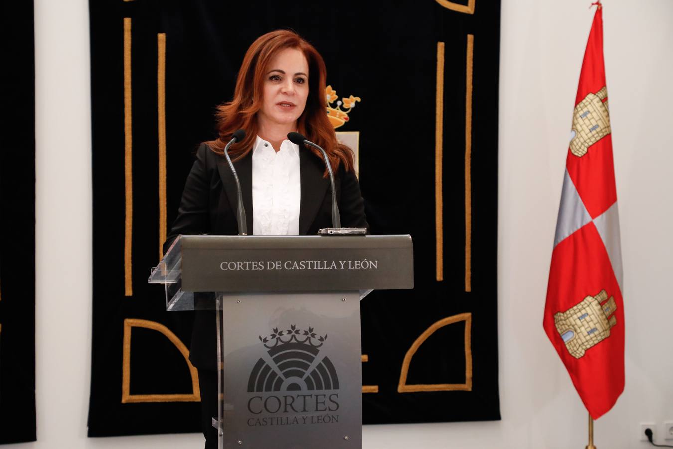 La presidenta de las Cortes que profirió duros reproches contra el presidente regional del PP Alfonso Fernández Mañueco, abandona su cargo como procuradora y se da de baja como militante del PP