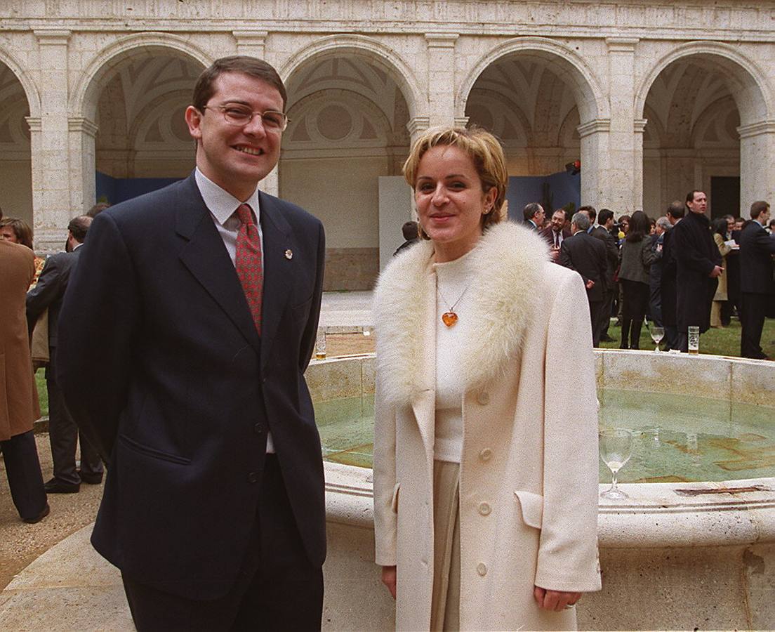 19.03.01 Los nuevos consejeros Alfonso Fernández Mañueco, de Presidencia y Silvia Clemente Municio, de Medio Ambiente, asistieron hoy en el Monasterio de Prado de Valladolid a la toma de posesión del nuevo presidente de la Junta, Juan Vicente Herrera.