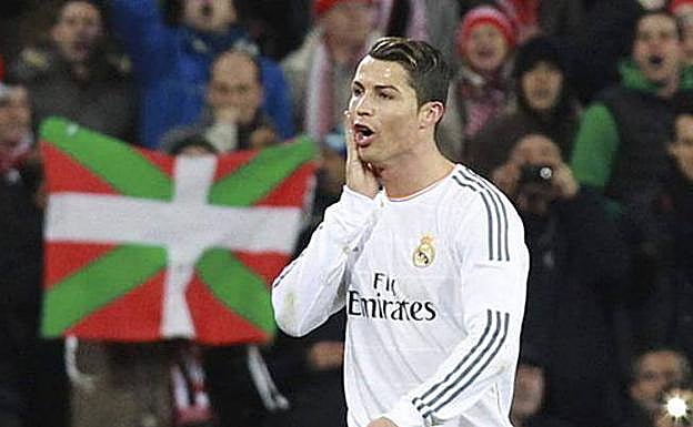 Cristiano diciendo 'qué cara dura'. 