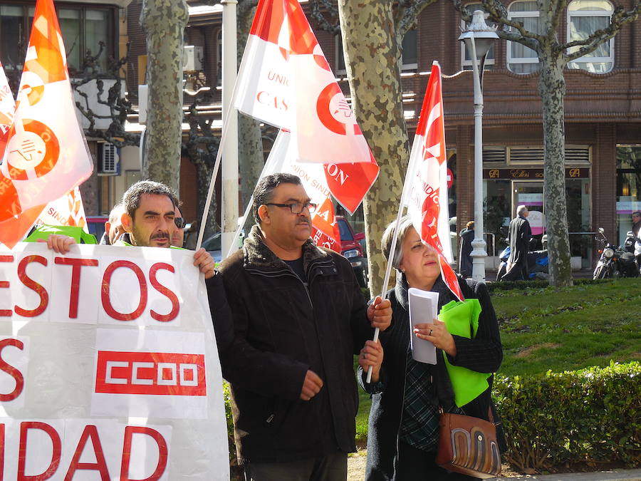 Fotos: La seguridad privada en prisiones sale a la calle