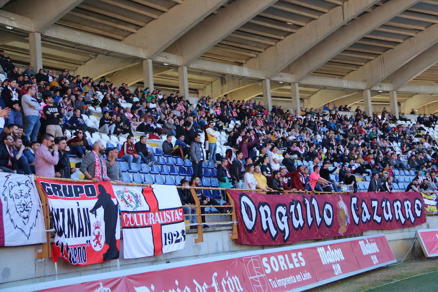 El equipo leonés se deshace con facilidad del Unión Adarve gracias a los goles de Saúl, Aridane y Yeray | Los hombres de Aira logran completar uno de sus mejores partidos y dejan la portería a cero, dando una alegría completa a su afición