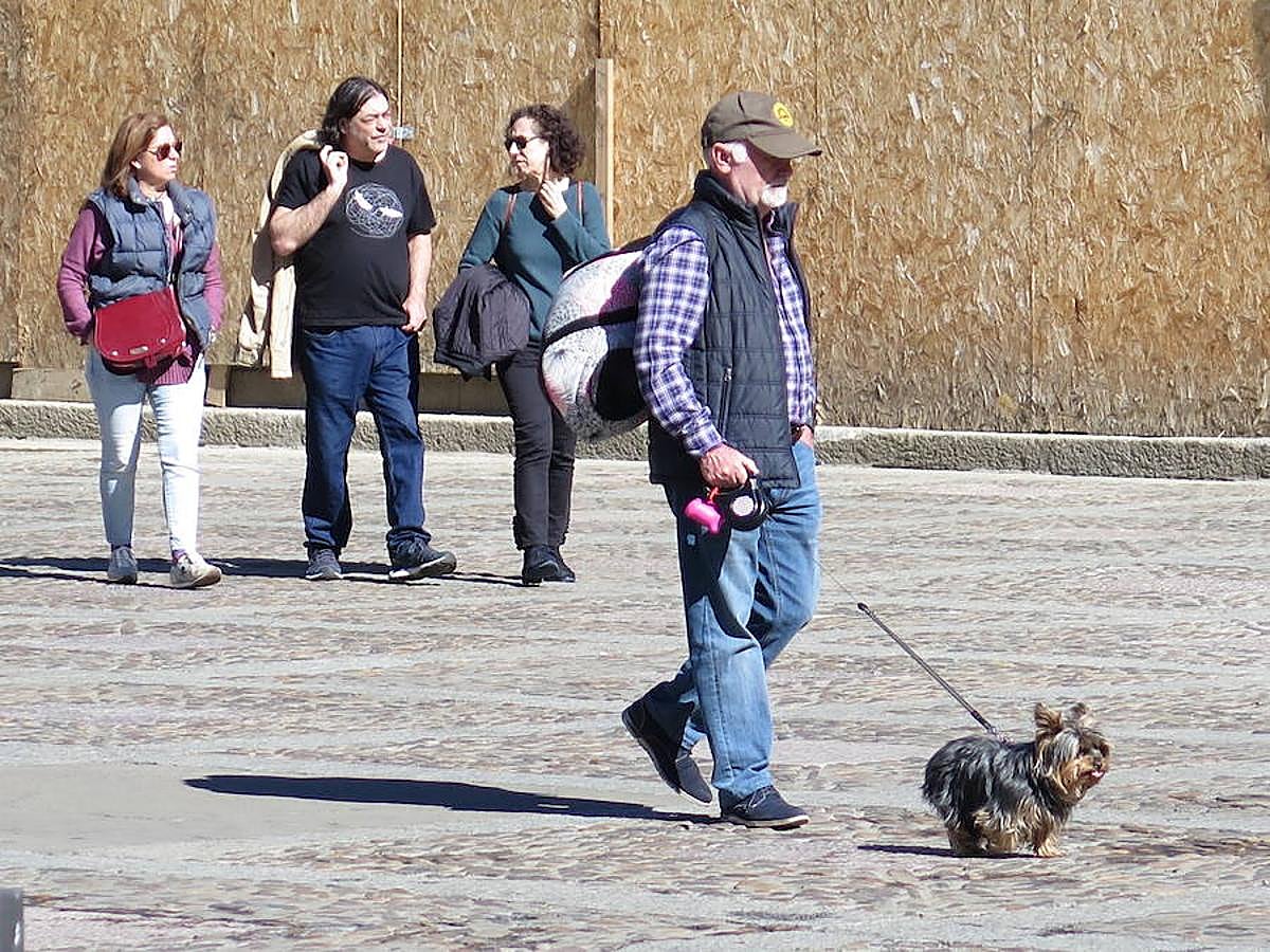 Fotos: El buen tiempo reina en León
