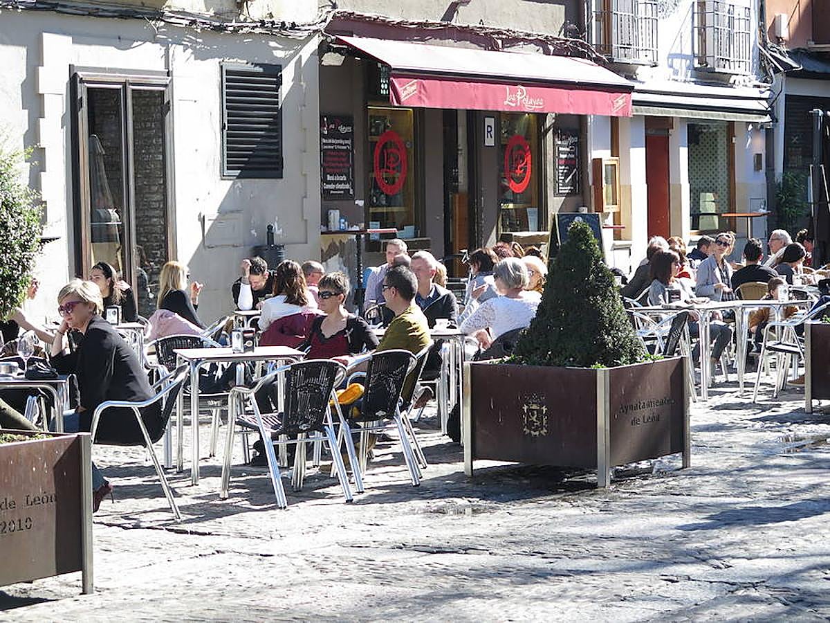 Fotos: El buen tiempo reina en León