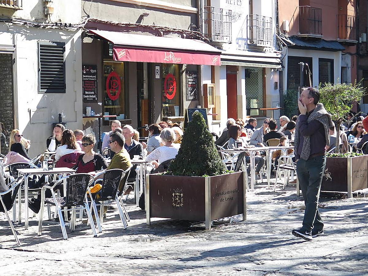 Fotos: El buen tiempo reina en León