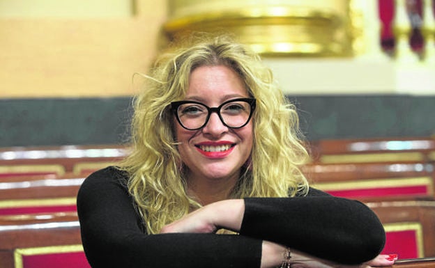 Esther Muñoz, senadora del PP por León. 