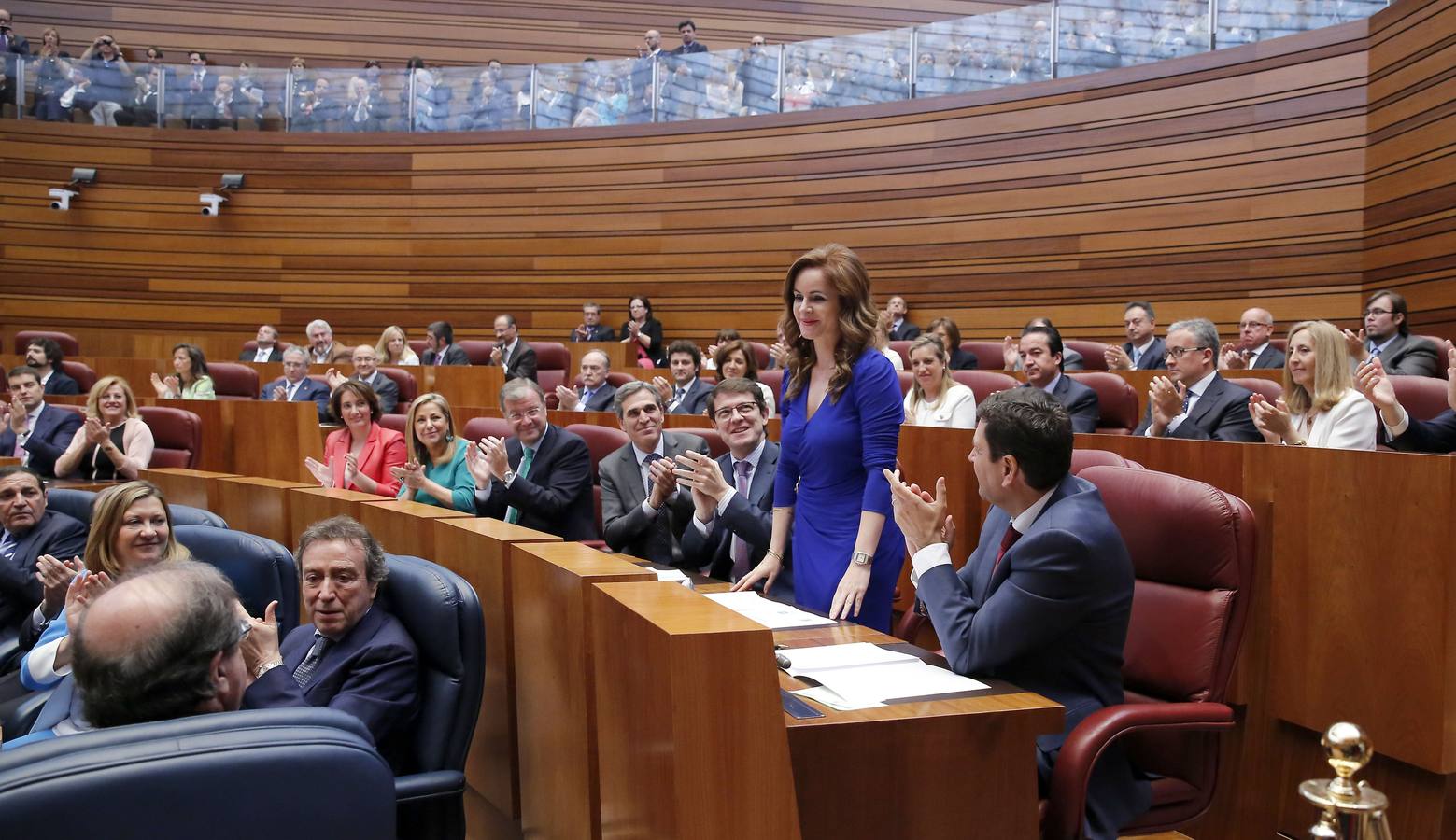 Silvia Clemente de consejera de Medio Ambiente a consejera de Cultura y Turismo a consejera de Agricultura a presidir las Cortes de Castilla y León