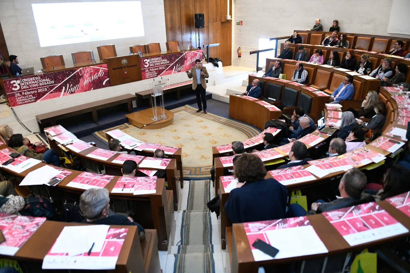 Fotos: Tercer Congreso Internacional del Vino Rosado en Fuensaldaña