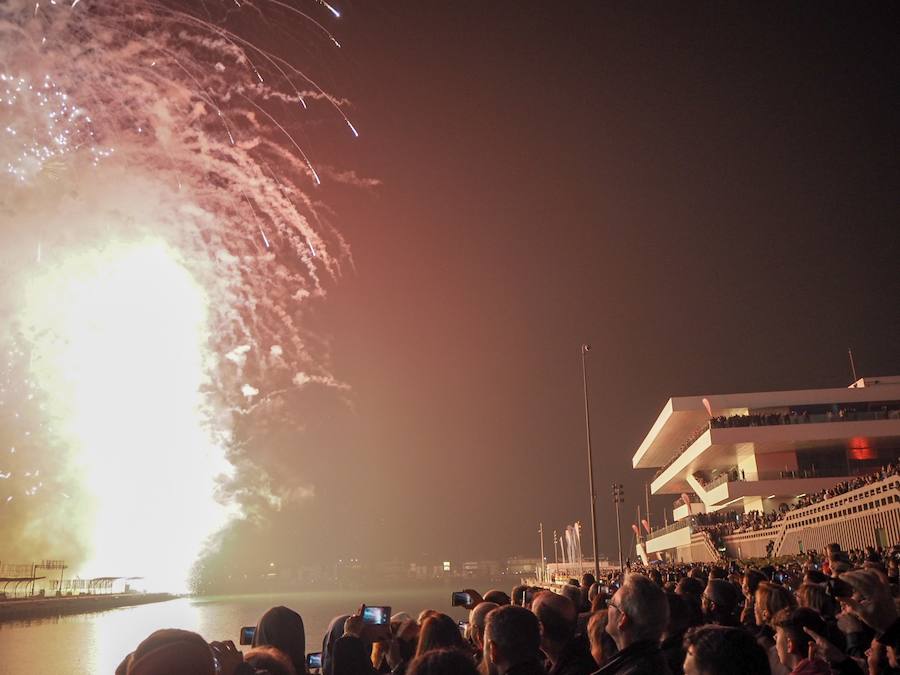 Fotos: La mascletá más alta de la historia de las Fallas