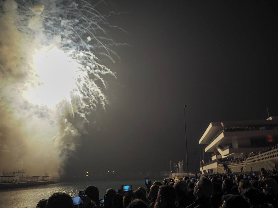 Fotos: La mascletá más alta de la historia de las Fallas