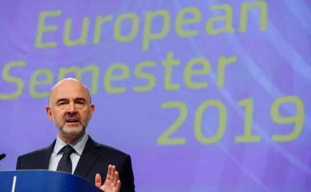 El comisario europeo Pierre Moscovici. 