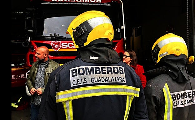 Las fotos es del Consorcio de Extinción de Incendios de Guadalajara (CEIS).