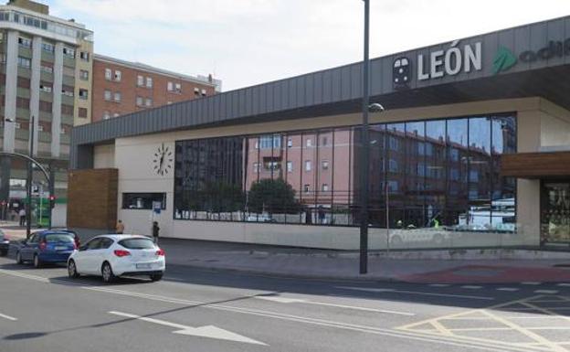 La estación provisional fue la única obra levantada de la Sociedad León Alta Velocidad 2003.