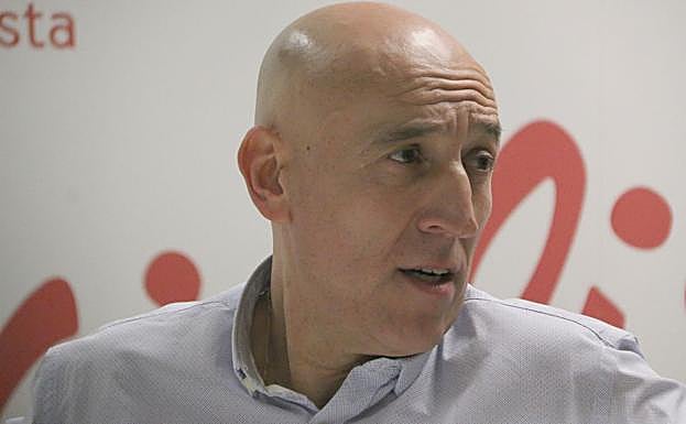 José Antonio Diez, en rueda de prensa.