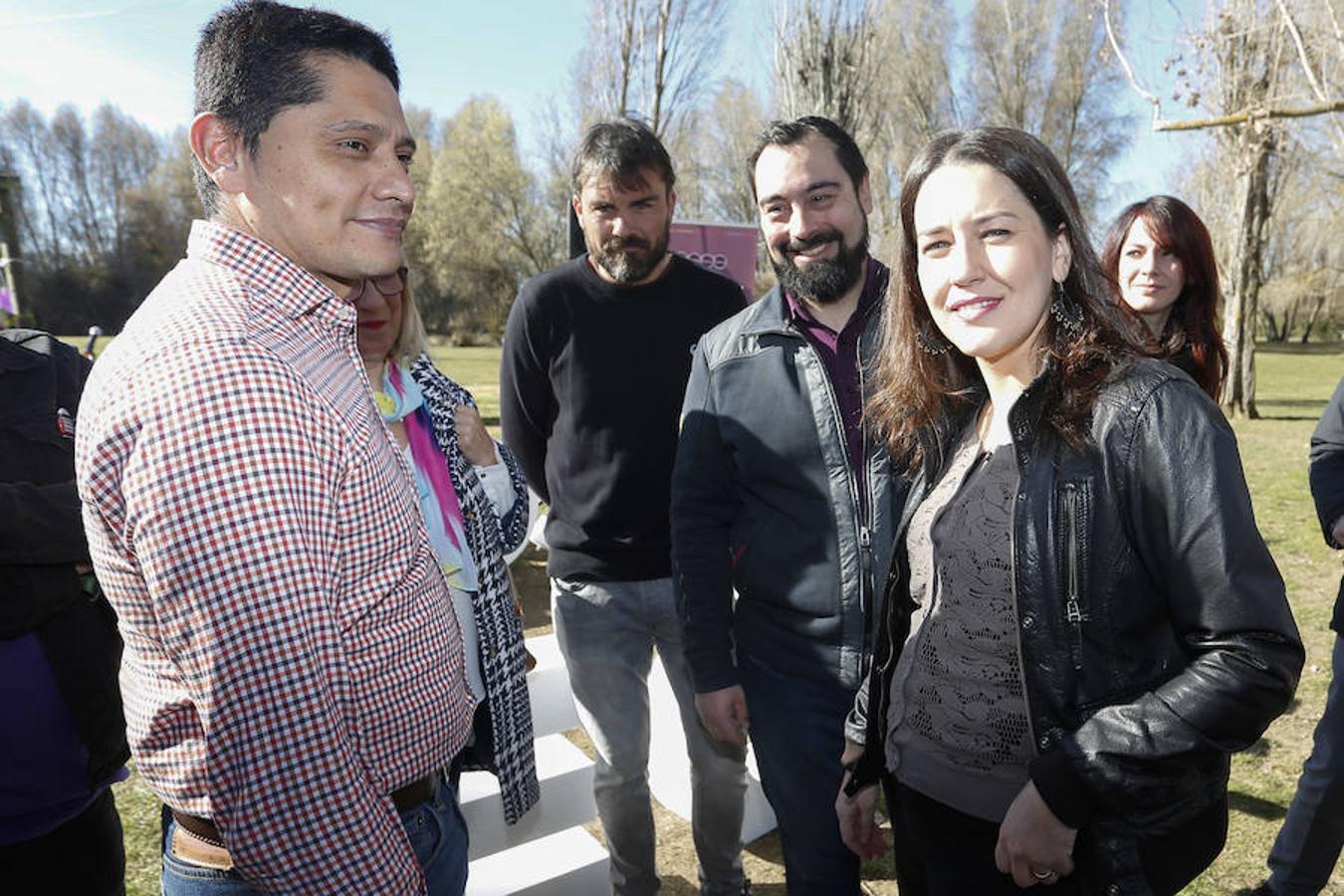 Fotos: Podemos presenta sus candidatos por León al Congreso y al Senado