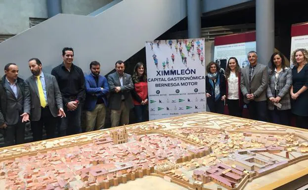 Presentación de la Media Maratón de León.