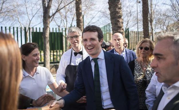 Pablo Casado, en Castellón. 