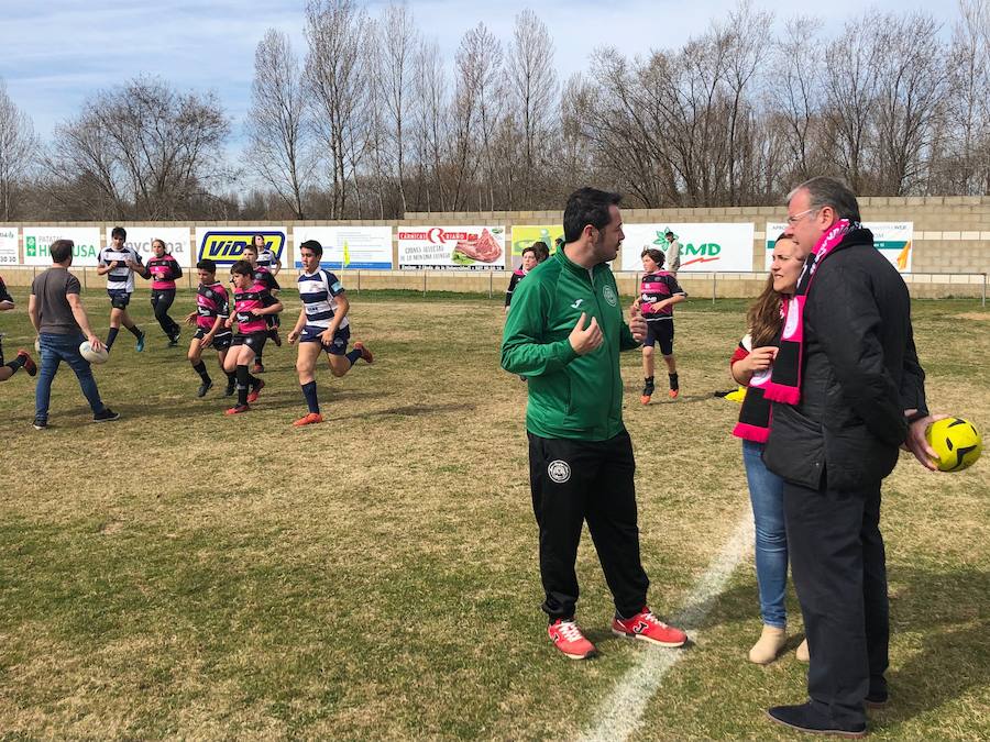 Fotos: Concentración de canteras de rugby en León