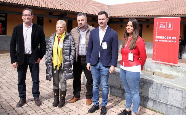 Javier Alfonso Cendón para el Congreso, Salvador Vidal para el Senado y Nuria Rubio para las Cortes encabezan las candidaturas del PSOE