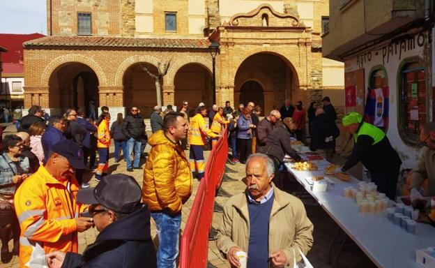 Degustación realizada en Santa María del Páramo. 