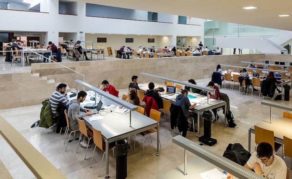 Biblioteca del Campus de Ponferrada.