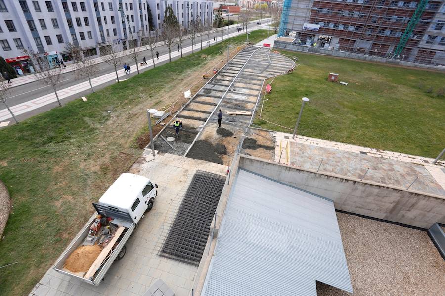 Fotos: Plan de aceras en el Ayuntamiento